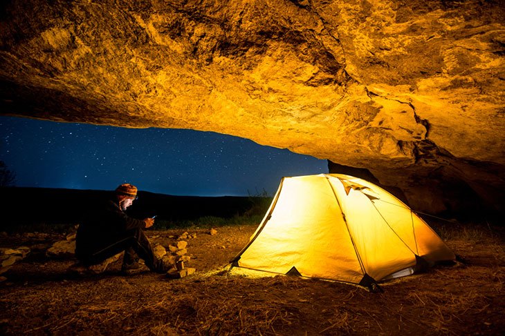 things to do while camping at night
